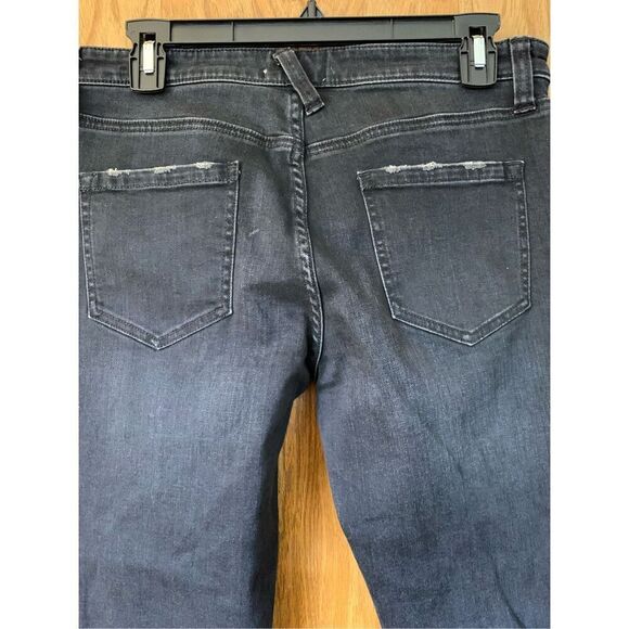 Joie Denim Park Skinny E Mid-Rise Jeans in Noir Black Size 29 - Picture 7 of 12